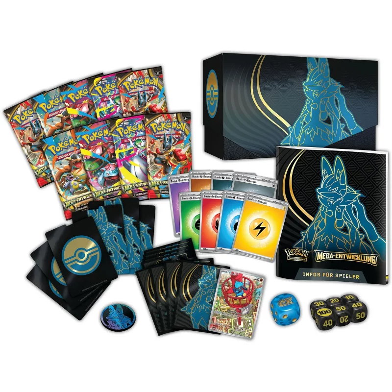 Top-Trainer-Box Mega-Entwicklung: Lucario (Deutsch) – Bild 2
