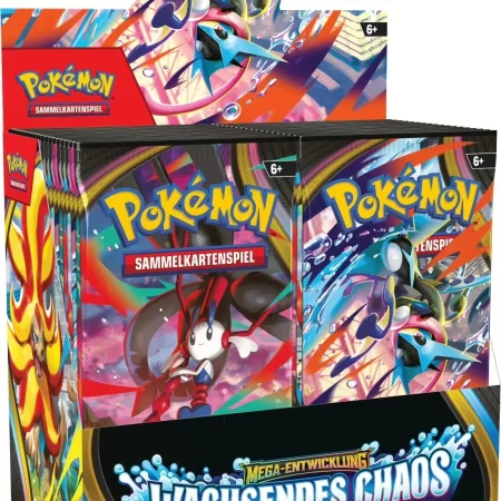 Pokemon Wachsendes Chaos Display